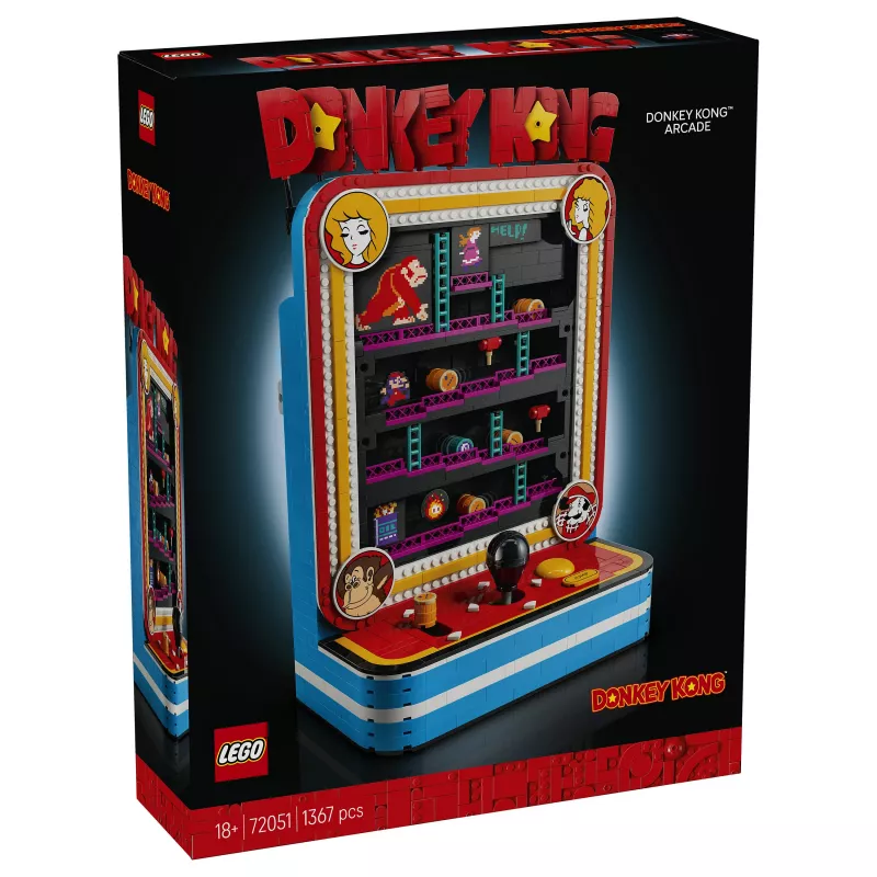 LEGO Super Mario 72051 Donkey Kong Arkadinių automatų konstravimo rinkinys