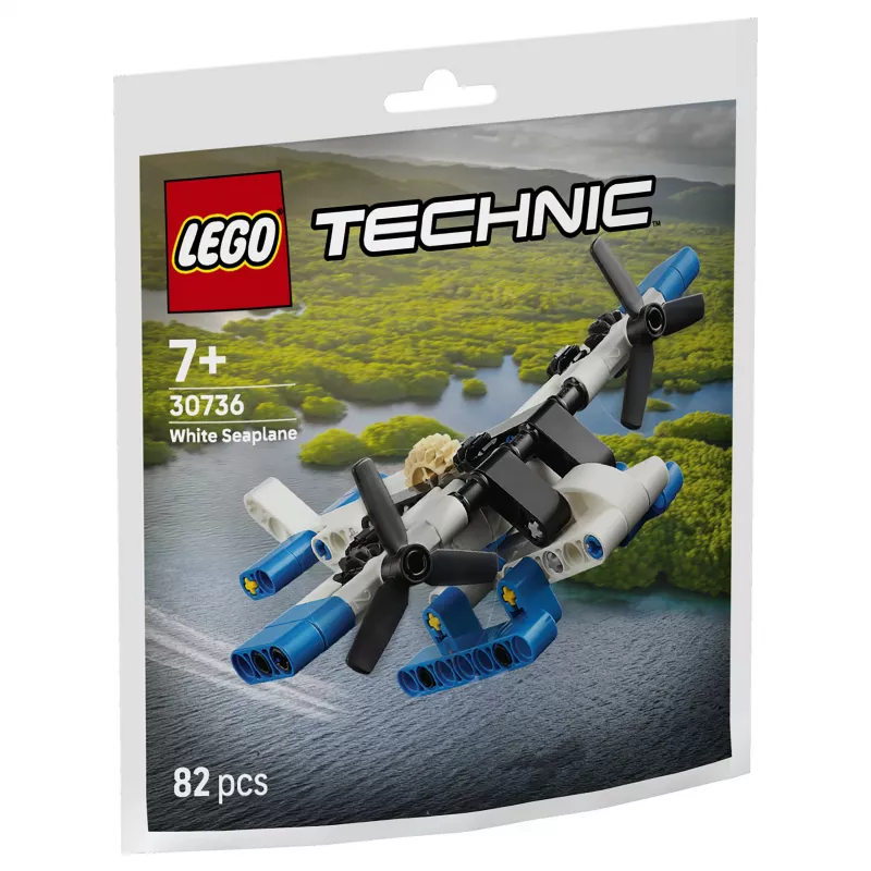 LEGO Technic 30736 Baltasis hidroplanas