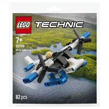 LEGO Technic 30736 Baltasis hidroplanas