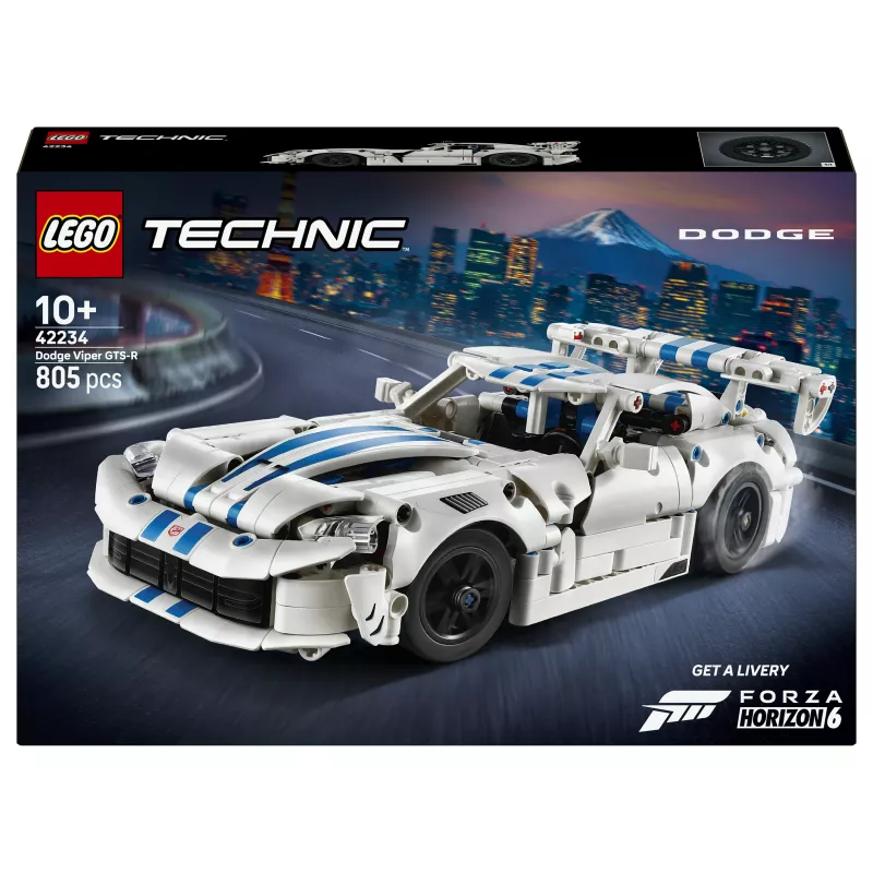 LEGO Technic 42234 Dodge Viper GTS-R sportinis automobilis