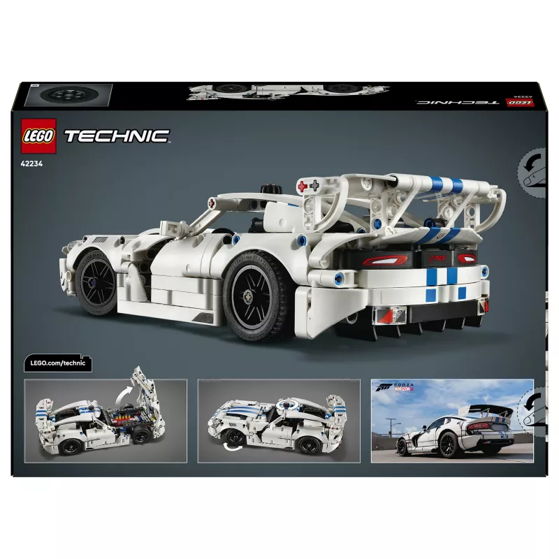 LEGO Technic 42234 Dodge Viper GTS-R sportinis automobilis