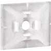 Legrand 032065 Kabelių raiščių pagrindas, lipnus ir įsukamas, natūralus, 100 vnt.