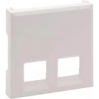 Legrand Niloé Step 2 vietų dangtelis RJ11/RJ45, itin baltas 864143