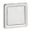 Legrand Soliroc 077811 Universalus įjungimo/išjungimo ir perjungimo jungiklis, 1 polių, 10AX, 250V, IP55, IK10, Pilkas