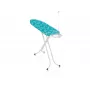 LEH LEIFHEIT AirBoard M Compact lyginimo lenta su Thermo-Reflect technologija, 120 x 38 cm, reguliuojamas aukštis 75-88 cm, lengvas EPP rėmas, balta/mėlyna