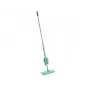 LEIFHEIT Picobello Micro Duo grindų valytuvas su svirties išgręžimo mechanizmu, 33 cm mikropluošto galvutė, 140 cm plieninė rankena, žalia/balta
