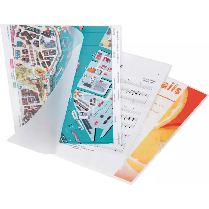 Leitz A4 laminavimo kišenės, 80 mikronų, blizgios, 100 vnt., neužstringančios UDT 7430-00-02