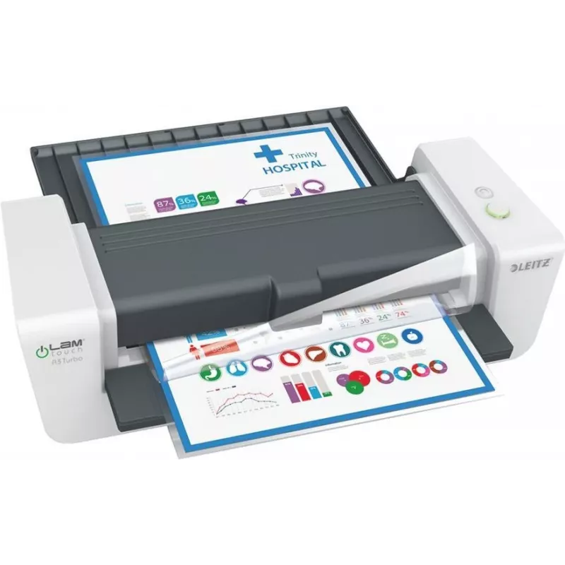 Leitz A4 laminavimo kišenės, blizgios, skaidrios kaip krištolas, 100 mikronų, 100 vienetų pakelis 7483-00-00