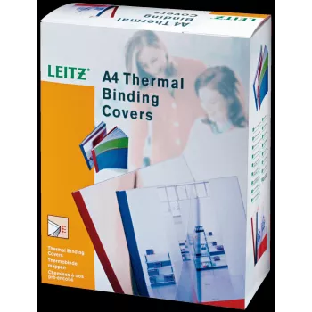 Leitz A4 terminio įrišimo viršelis permatomas 40 lapų 80 g/m², skirtas 177182, 17784 (177160)
