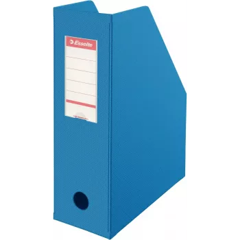 LEITZ Esselte Standartinis žurnalų laikiklis DIN A4 mėlynas 100 mm PVC dengtas kartonas 56075