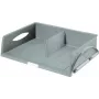 Leitz Sorty Jumbo A3/C3 dokumentų dėklas, pilkas plastikinis, 470x355mm, sukraunamas 5232-00-85