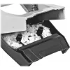 Leitz WOW 5008 stalinis organizatorius, blizgus baltas, 4 skyriai, kubo dizainas 5008-10-01
