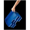 Leitz WOW A4 dokumentų laikymo dėžė metalinės mėlynos spalvos 70 mm nugarėlė Click & Store 5218-00-35
