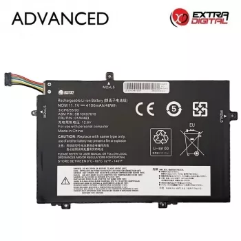Lenovo 01AV463 nešiojamojo kompiuterio baterijos pakaitalas 4100mAh Li-Ion Extra Digital Advanced