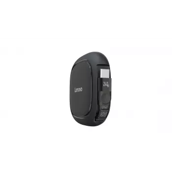 Lenovo 240W USB-C ištraukiamas kabelis (juodas, 0.8m, USB 2.0)