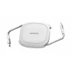 Lenovo 240W USB-C įtraukiamas laidas (baltas) – USB 3.2 Gen 1, 5A, 4K@60Hz, E-Marker