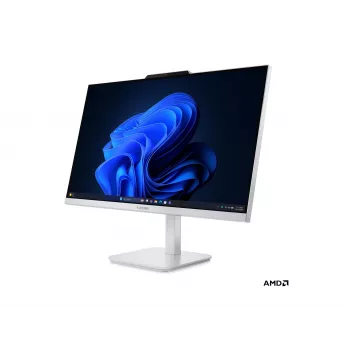 Lenovo A105 24 All-in-One PC, 23.8 col. FHD, AMD Ryzen 5, 8 GB RAM, 256 GB SSD, AMD Radeon 610M, Windows 11 Home, angliška klaviatūra, Cloud Grey, 2 metų garantija