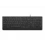 Lenovo Essential Keyboard - 2.5-Zone Layout - Wired USB - QWERTZ - German - Raven Black