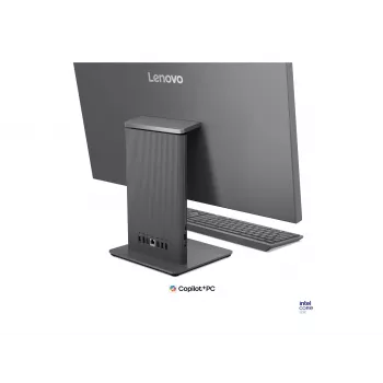Lenovo IdeaCentre AIO 27IPH11 All-in-One stalinis kompiuteris, 27 colių QHD, Intel Core Ultra 7 355, 32GB LPDDR5X, 1TB SSD, Intel Graphics, Windows 11 Home, Luna Grey, angliška klaviatūra, 2 metų garantija
