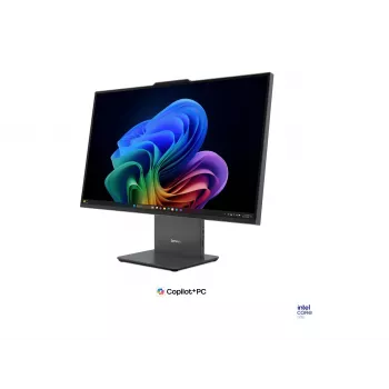 Lenovo IdeaCentre AIO 27IPH11 All-in-One stalinis kompiuteris, 27 colių QHD, Intel Core Ultra 7 355, 32GB LPDDR5X, 1TB SSD, Intel Graphics, Windows 11 Home, Luna Grey, angliška klaviatūra, 2 metų garantija