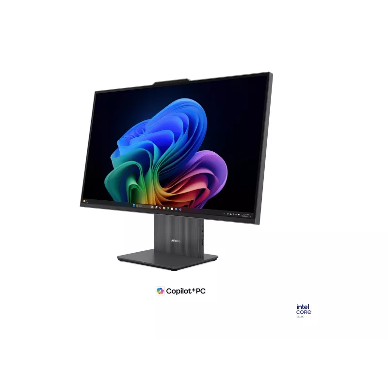 Lenovo IdeaCentre AIO 27IPH11 All-in-One stalinis kompiuteris, 27 inch QHD IPS 120Hz, Intel Core Ultra 5 325, 16GB LPDDR5X, 1TB SSD, Windows 11 Home, Luna Grey