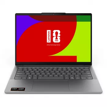 Lenovo IdeaPad 5 Slim 14 inch OLED nešiojamas kompiuteris - AMD Ryzen AI 5 430, 16GB RAM, 512GB SSD, Windows 11 Home, Cloud Grey