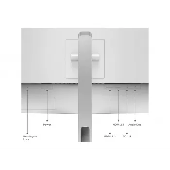 Lenovo L34W-4C 34 colių lenktas WQHD ultrawide IPS monitorius 120Hz, 150mm aukščio reguliavimas, Cloud Grey