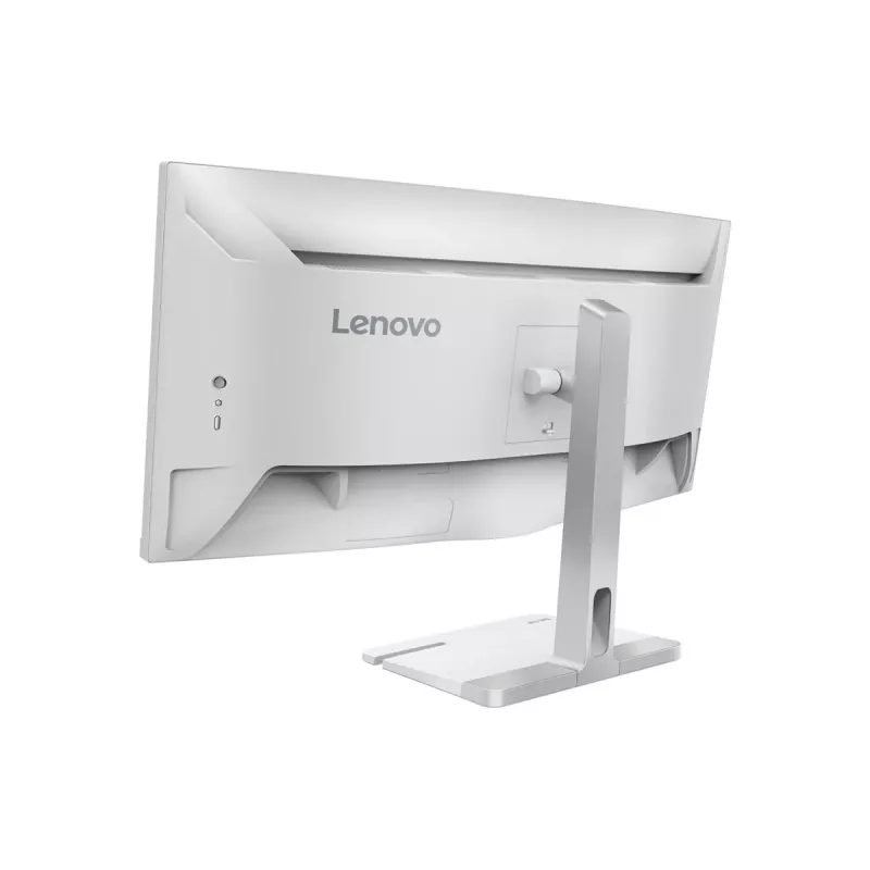 Lenovo L34W-4C 34 colių lenktas WQHD ultrawide IPS monitorius 120Hz, 150mm aukščio reguliavimas, Cloud Grey