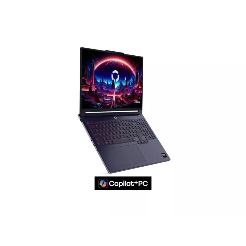 Lenovo Legion 7 16AGP11 16 inch WQXGA žaidimų nešiojamasis kompiuteris, AMD Ryzen AI 9 HX 470, 32GB DDR5 RAM, 1TB NVMe SSD, NVIDIA GeForce RTX 5070 12GB, Windows 11 Home, angliška apšviesta klaviatūra, Nebula, 2 metų garantija