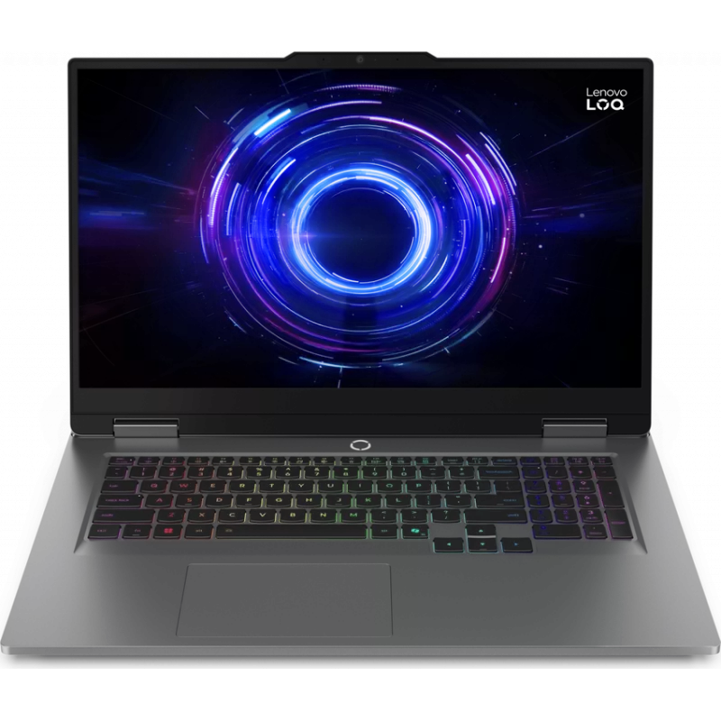 Lenovo LOQ 17IRX10 Gaming Laptop, Intel Core i5-13450HX, 16GB DDR5 RAM, 512GB SSD, 17.3 inch FHD IPS 144Hz, NVIDIA GeForce RTX 5050, Windows 11 Home, Black