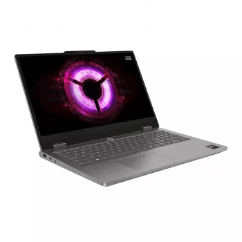 Lenovo LOQ Essential 15ARP11 15.6 inch FHD 144Hz nešiojamas žaidimų kompiuteris - AMD Ryzen 5 150, 16GB DDR5, 512GB SSD, GeForce RTX 5050 8GB, Windows 11, Luna Grey