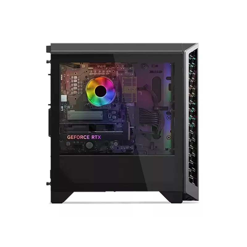 Lenovo LOQ Tower 26ADR10 žaidimų stalinis kompiuteris, AMD Ryzen 7 8745HX, 16GB DDR5, 1TB NVMe SSD, NVIDIA GeForce RTX 5050 8GB, Windows 11 Home, 2 metų garantija, Raven Black