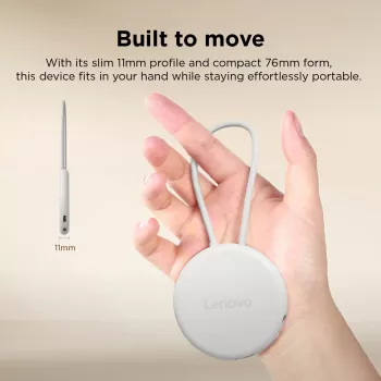 Lenovo Slim USB-C Hub GX91V16416 šakotuvas, HDMI 2.1, USB 10 Gbps, Seashell
