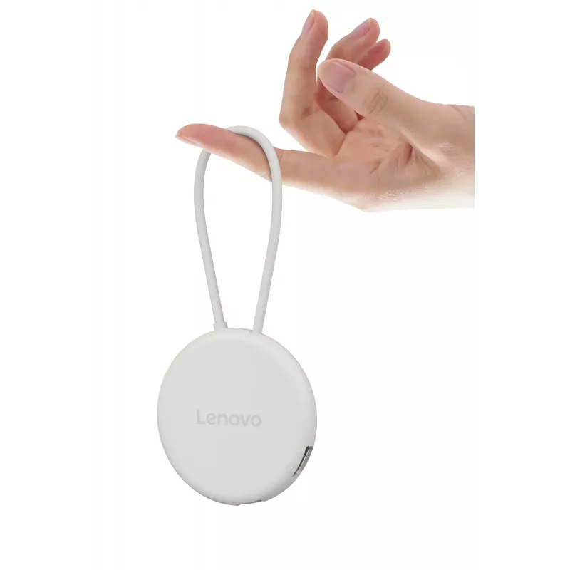 Lenovo Slim USB-C Hub GX91V16416 šakotuvas, HDMI 2.1, USB 10 Gbps, Seashell