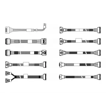 Lenovo Storage Cable Kit, skirtas 2,5 colio priekiniam korpusui