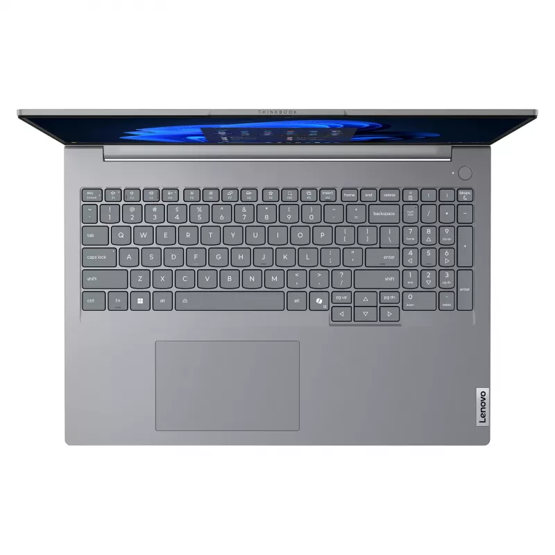 Lenovo ThinkBook 16 G9 AHP 21UT - AMD Ryzen 7 250, 16 GB RAM, 512 GB SSD, 16 colio WUXGA, Windows 11 Pro, Arktinė pilka