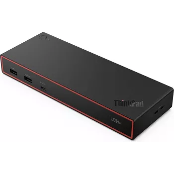 Lenovo ThinkPad 5000 Thunderbolt 3 doko stotis - 3 ekranai, 65W PD, juoda (40BF0100UK)