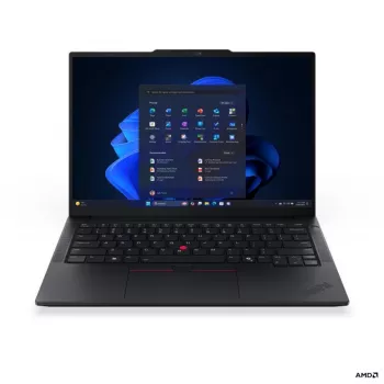 Lenovo ThinkPad E14 G8 AMD 14 colio WUXGA IPS nešiojamas kompiuteris, AMD Ryzen AI 5 330, 16 GB DDR5 RAM, 512 GB SSD, Radeon Graphics, Windows 11 Pro, juodos spalvos, šiaurietiška klaviatūra