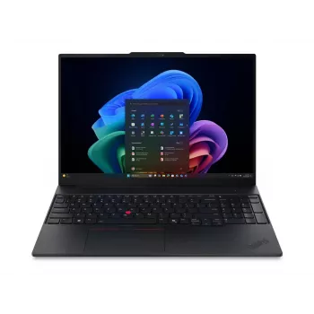 Lenovo ThinkPad E16 G4 Intel 16 colio WUXGA nešiojamasis kompiuteris, Intel Core Ultra 5 325, 16 GB DDR5, 512 GB SSD, Windows 11 Pro, juodos spalvos
