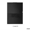 Lenovo ThinkPad L16 G3 AMD 16 colių WUXGA IPS nešiojamas kompiuteris, AMD Ryzen AI 7 445, 24GB DDR5, 512GB SSD, Radeon 840M, Windows 11 Pro, juodos spalvos