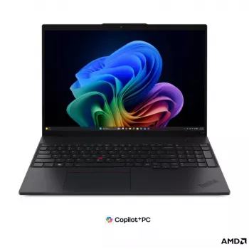 Lenovo ThinkPad L16 G3 AMD 16 colių WUXGA IPS nešiojamas kompiuteris, AMD Ryzen AI 7 445, 24GB DDR5, 512GB SSD, Radeon 840M, Windows 11 Pro, juodos spalvos