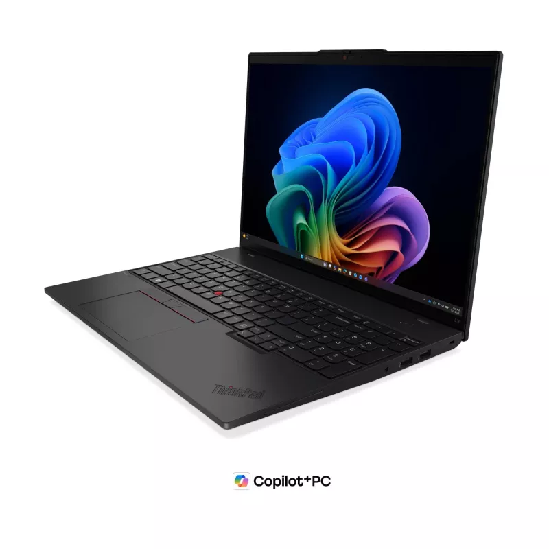 Lenovo ThinkPad L16 Gen 3 16 inch WUXGA nešiojamas kompiuteris, Intel Core Ultra 7 155U, 24GB DDR5, 512GB SSD, Intel Arc Graphics, Windows 11 Pro, Šiaurės šalių apšviesta klaviatūra, pirštų atspaudų skaitytuvas, Thunder Black, 3 metų garantija