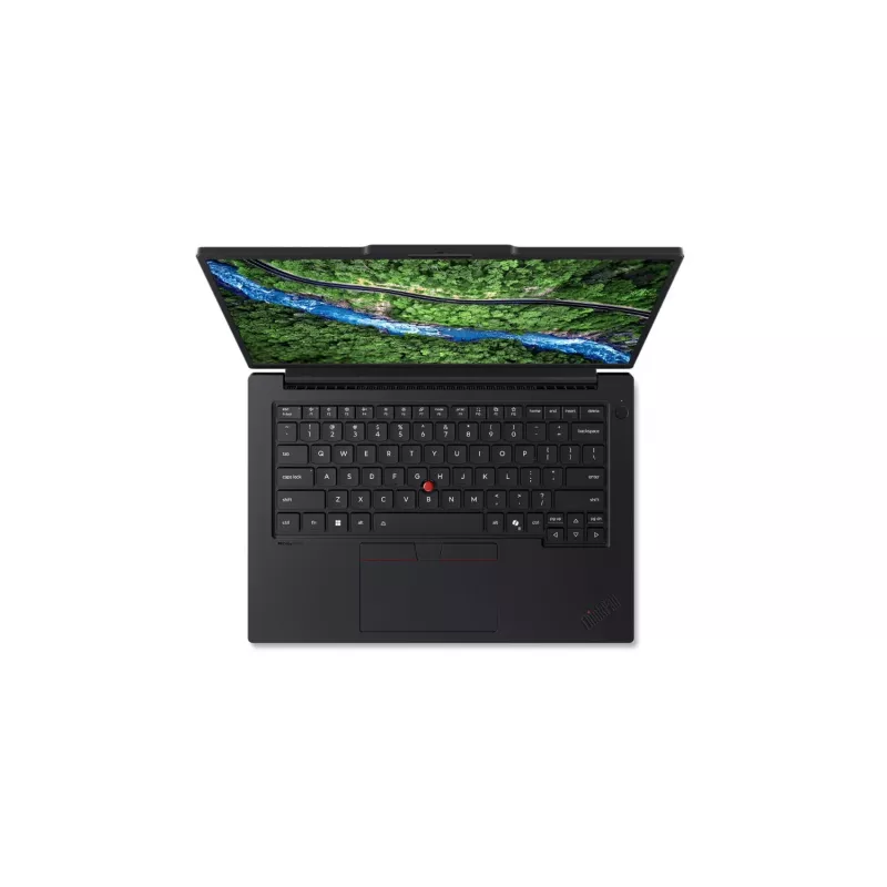 Nešiojamas kompiuteris Lenovo ThinkPad P14s Gen 7, 14.5 inch WUXGA, Intel Core Ultra 7 356H, 16GB RAM, 512GB SSD, NVIDIA RTX PRO 500 Blackwell Generation 6GB, Windows 11 Pro, Šiaurės šalių apšviesta klaviatūra, Juodas, Pirštų atspaudų skaitytuvas