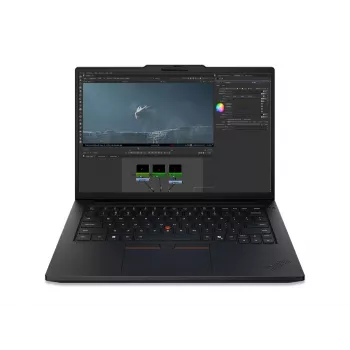 Lenovo ThinkPad P14s Gen 7 14.5 inch WUXGA nešiojamas kompiuteris, Intel Core Ultra 7 366H, 32GB RAM, 1TB SSD, NVIDIA RTX PRO 1000 Blackwell Generation 8GB, Windows 11 Pro, šiaurietiška apšviesta klaviatūra, juoda spalva, pirštų atspaudų skaitytuvas
