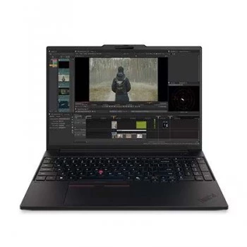 Lenovo ThinkPad P16s Gen 5 16 colių 2.8K mobilioji darbo stotis - Intel Core Ultra 9 388H, 64GB DDR5, 1TB SSD, Intel Arc B390, Windows 11 Pro, Nordic apšviesta klaviatūra, juoda, pirštų atspaudų skaitytuvas, 5G atnaujinama, 3 metų garantija