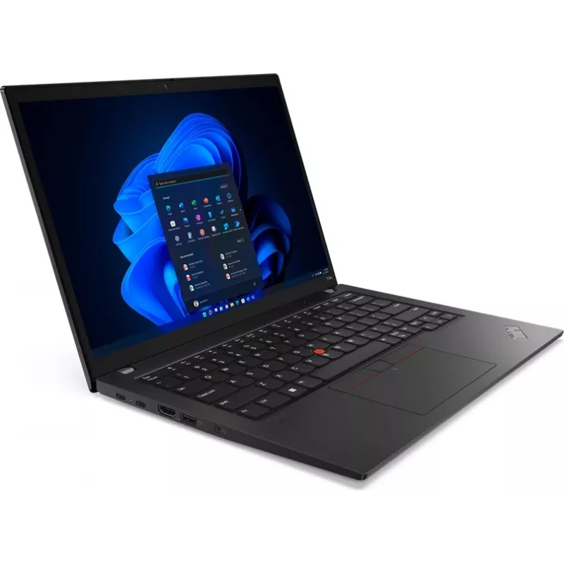 Lenovo ThinkPad T14 G3 14 inch WUXGA IPS nešiojamasis kompiuteris, Intel Core i7-1260P, 16GB RAM, 512GB SSD, Windows 11 Pro, Thunder Black