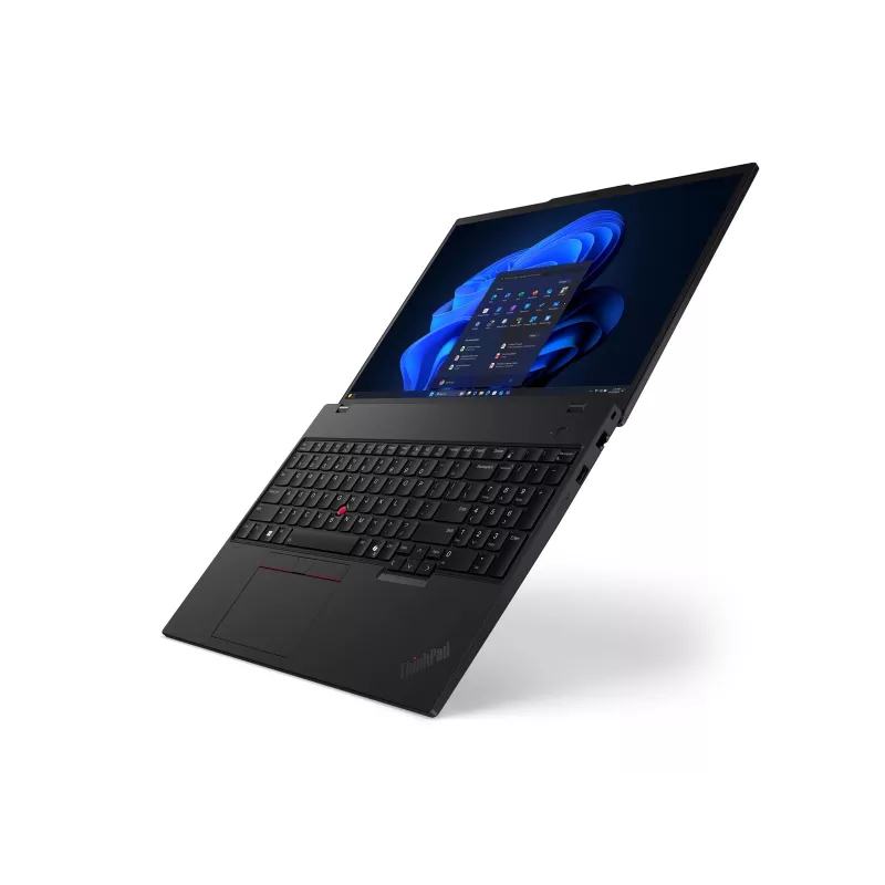 Lenovo ThinkPad T16 G4 Intel 16 colių WUXGA IPS nešiojamas kompiuteris, Core Ultra 5 228V, 32GB LPDDR5X, 512GB SSD, Windows 11 Pro, juodos spalvos