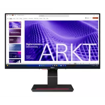 Lenovo ThinkVision T24D-4t 23,8 colio IPS Full HD jutiklinis monitorius, 1920x1080, 120 Hz, HDR10, USB šakotuvas, reguliuojamo aukščio, Raven Black