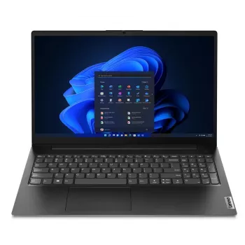 Lenovo V15 G4 AMN 15.6 inch Full HD nešiojamas kompiuteris - AMD Ryzen 3 7320U, 8GB LPDDR5, 256GB SSD, AMD Radeon Graphics, angliška klaviatūra, juoda
