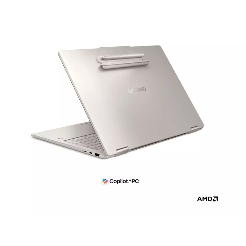 Lenovo Yoga 7 2-in-1 16AGP11 AMD 16 colių OLED jutiklinis ekranas 2-in-1 nešiojamasis kompiuteris, AMD Ryzen AI 5 435, 16GB RAM, 512GB SSD, AMD Radeon 840M, Windows 11 Home, Seashell